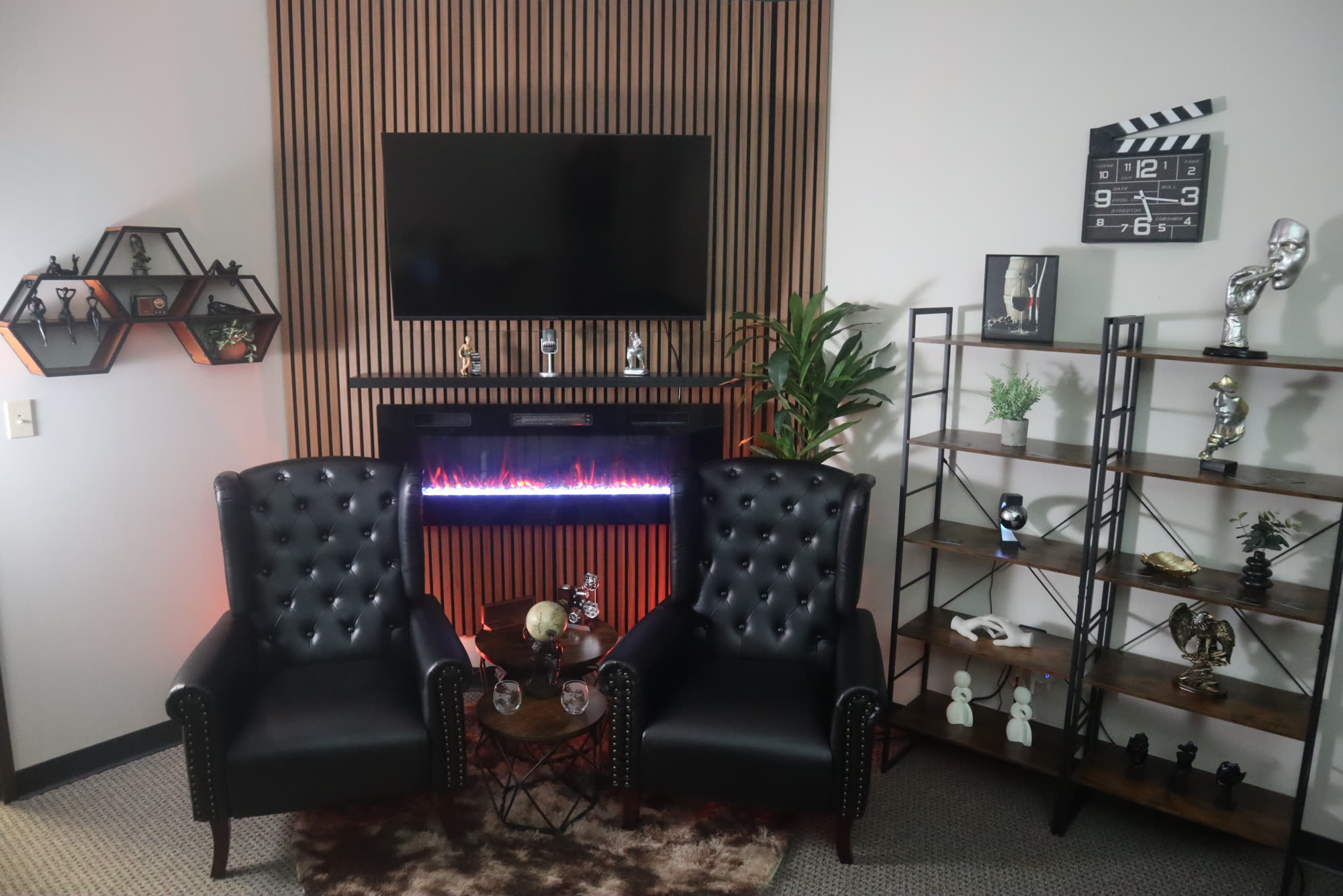 The Fireside at Elysian Visions Production Studios, Houston