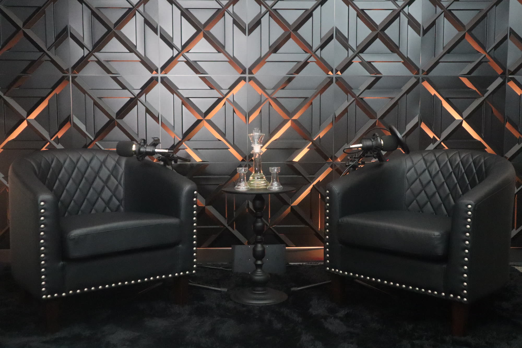 The podcast studio at Elysian